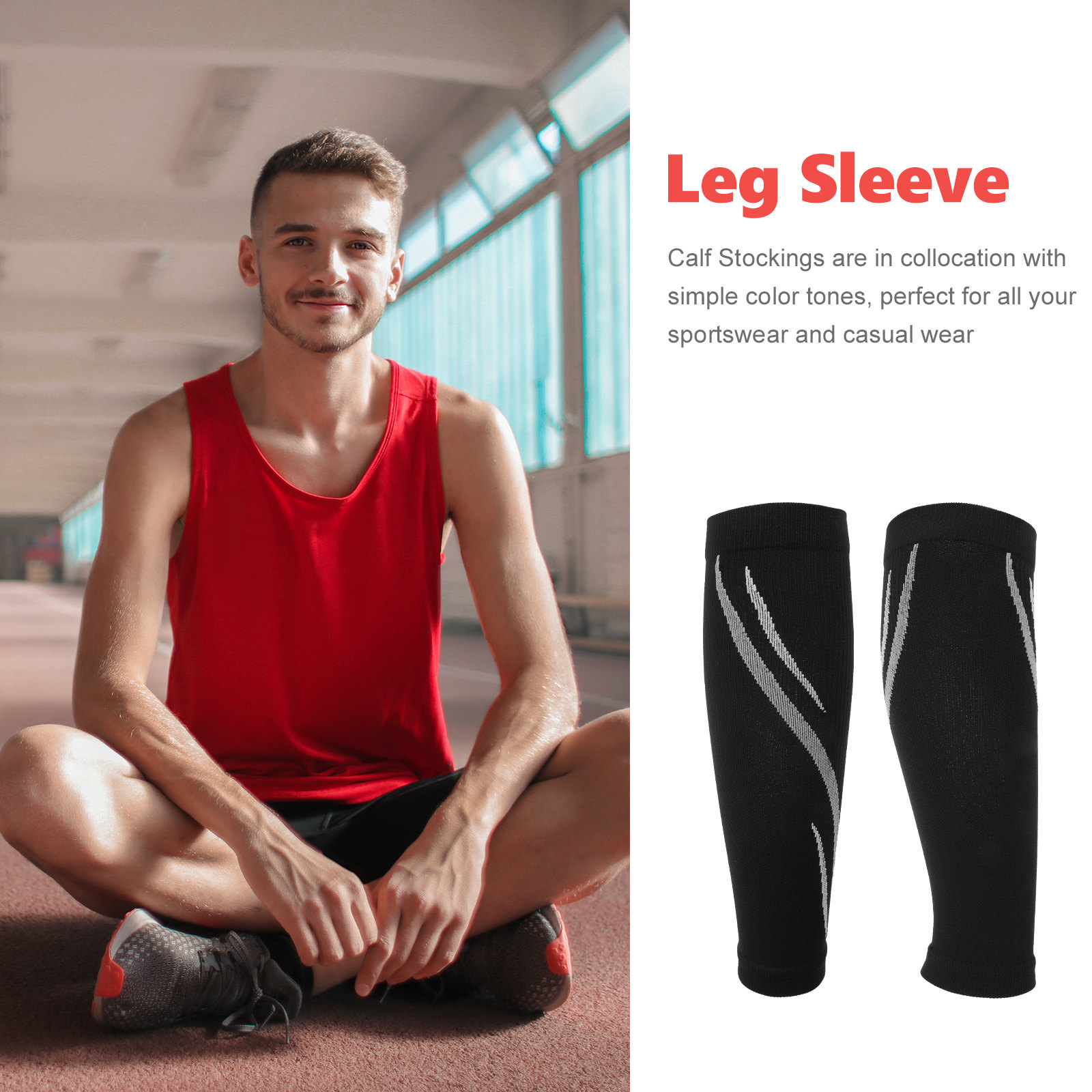 1 paio di calze a compressione - Compression Sleeve Calf recensione e prezzo