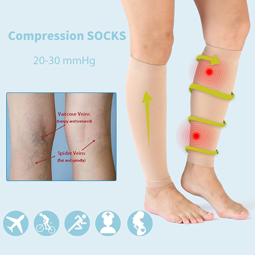 1 paio di manicotti di compres - Compression Sleeve Calf recensione e prezzo