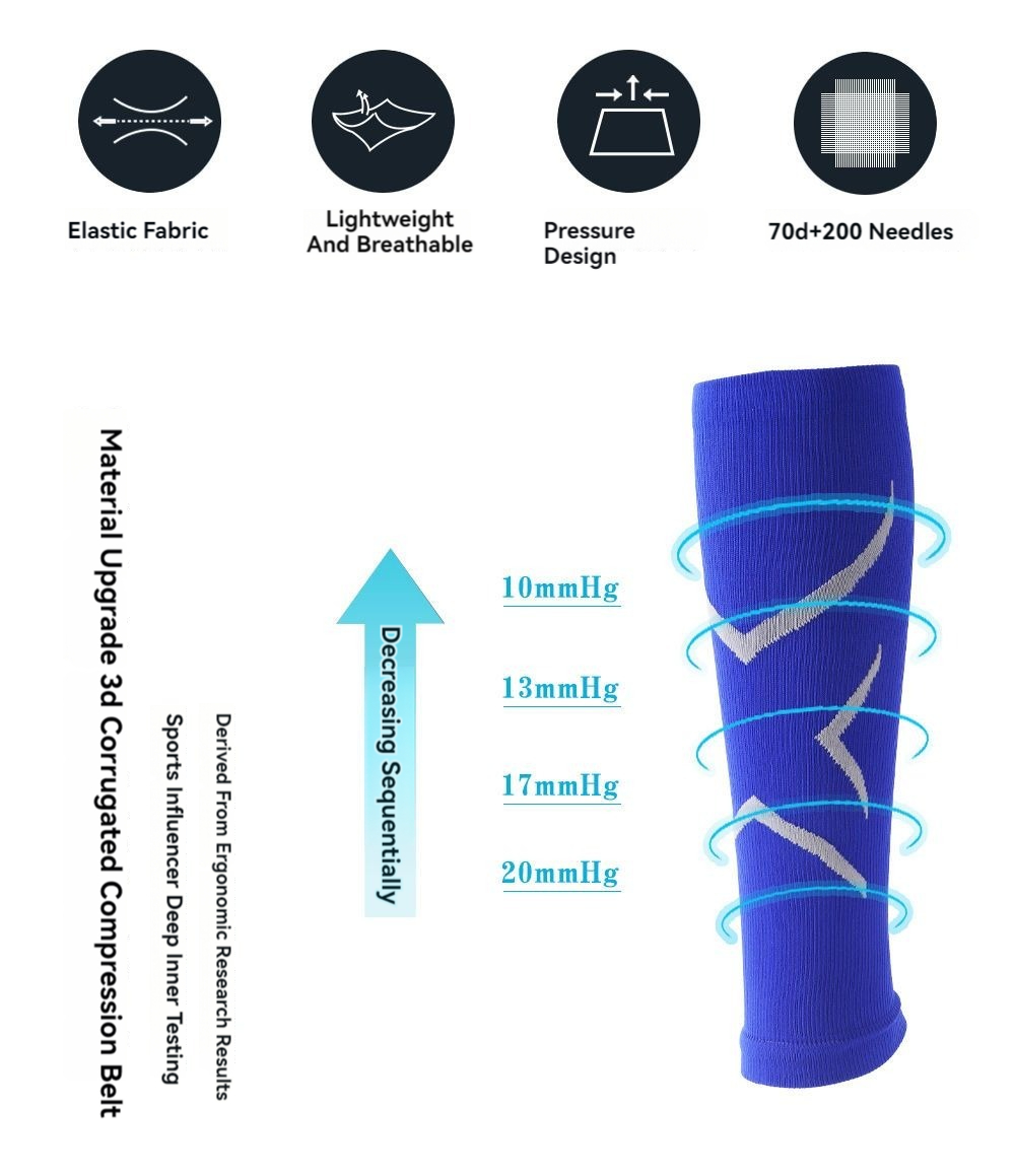 1 paio coprigambe sportive Uni - Compression Sleeve Calf recensione e prezzo
