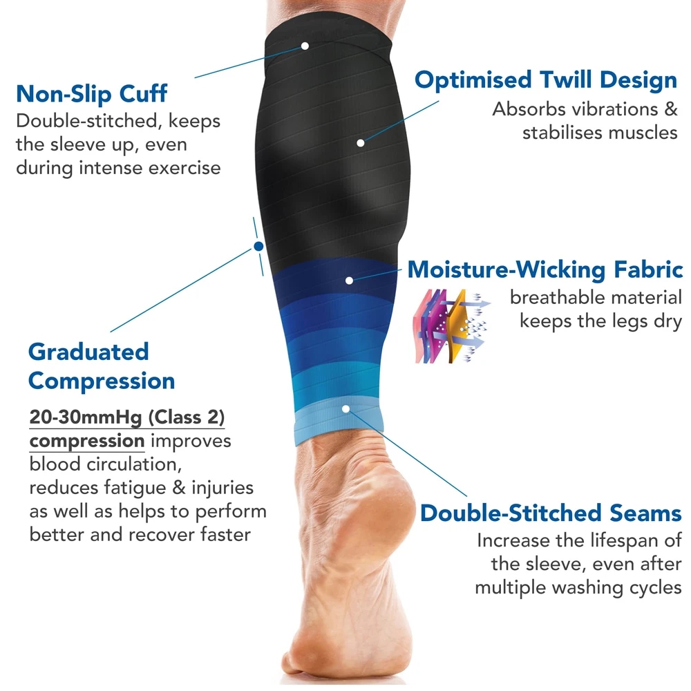 1 Paio di Manicotti a Compress - Compression Sleeve Calf recensione e prezzo