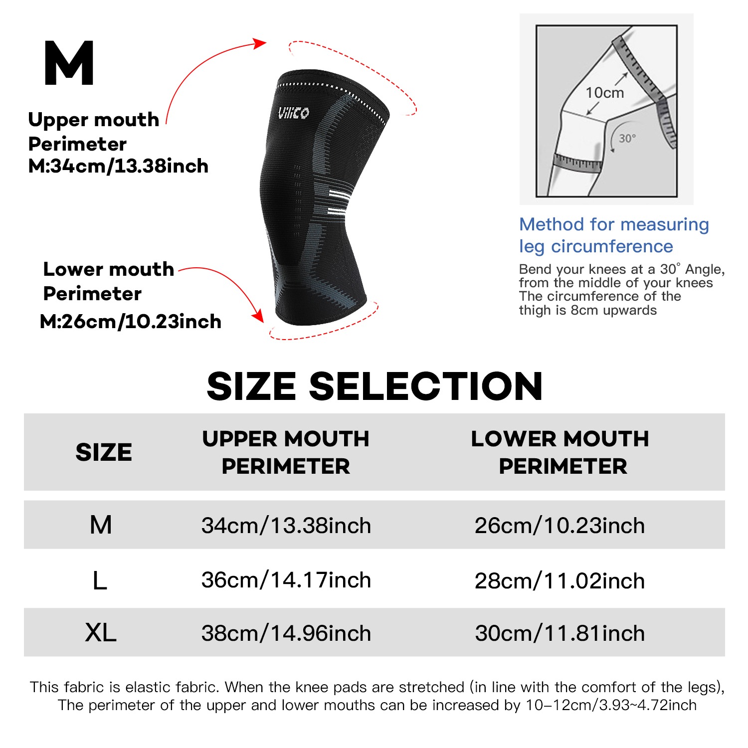 1 Pezzo di Ginocchiera Compres - Compression Sleeve Calf recensione e prezzo